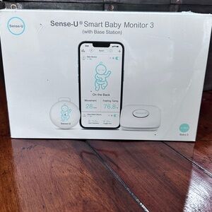 Sense u smart baby monitoring system3 with base
